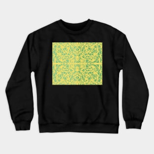 Polygonal Pattern Crewneck Sweatshirt